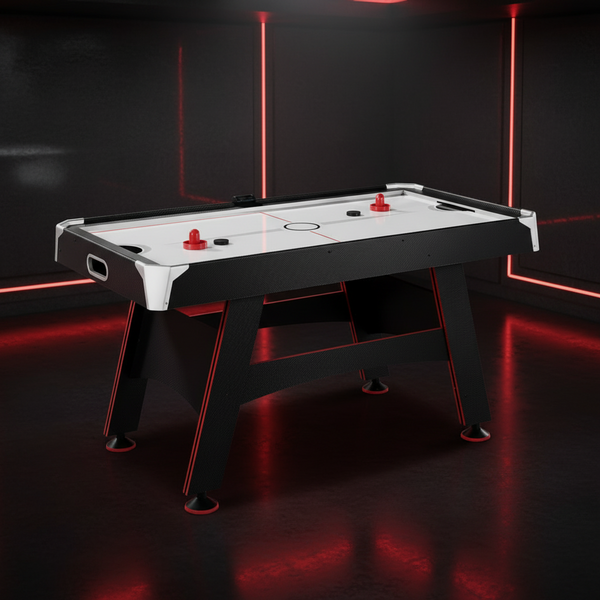 5 Ft. Air Hockey Table with Led Electronic Scorer